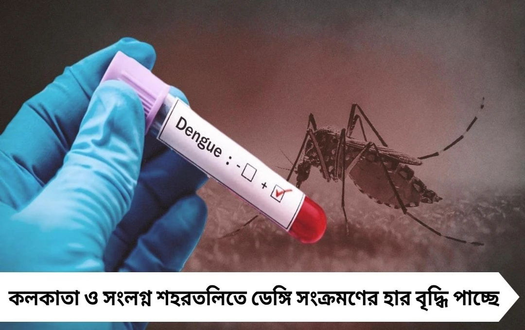 কলকাতায় ডেঙ্গির প্রকোপ বৃদ্ধি, হাসপাতালে রোগীর সংখ্যা বেড়েছে