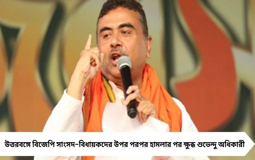 ‘অ্যাকশন’ চান শুভেন্দু, পরপর হামলায় অস্বস্তিতে বঙ্গ বিজেপি