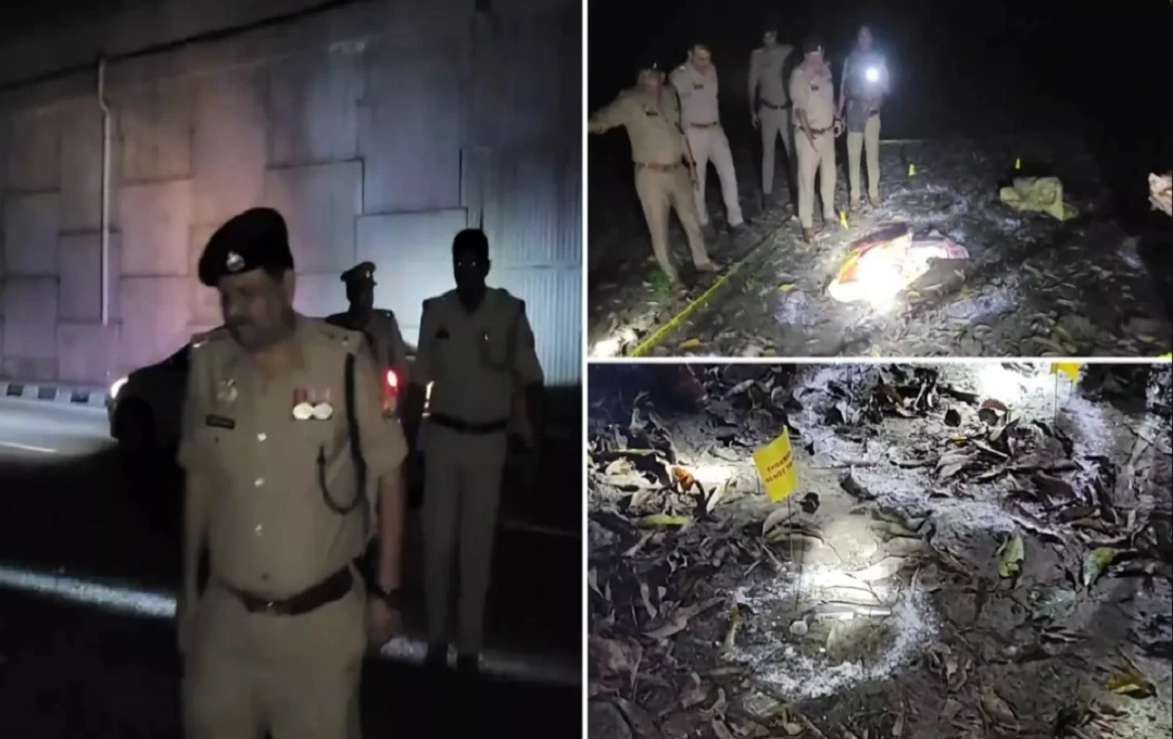 मुठभेड़ में गोकश घायल—6 दिन पहले श्मशान घाट में हत्या का कबूलनामा