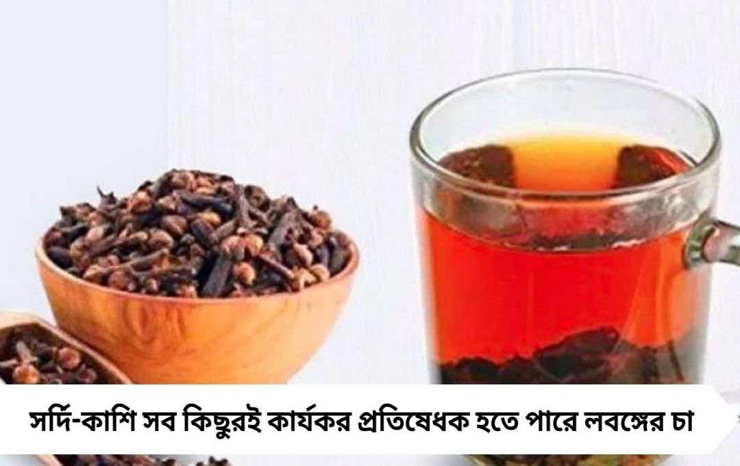 সর্দি-কাশি নিয়ে অস্থির? লবঙ্গের চা খেলে মিলবে স্বস্তি