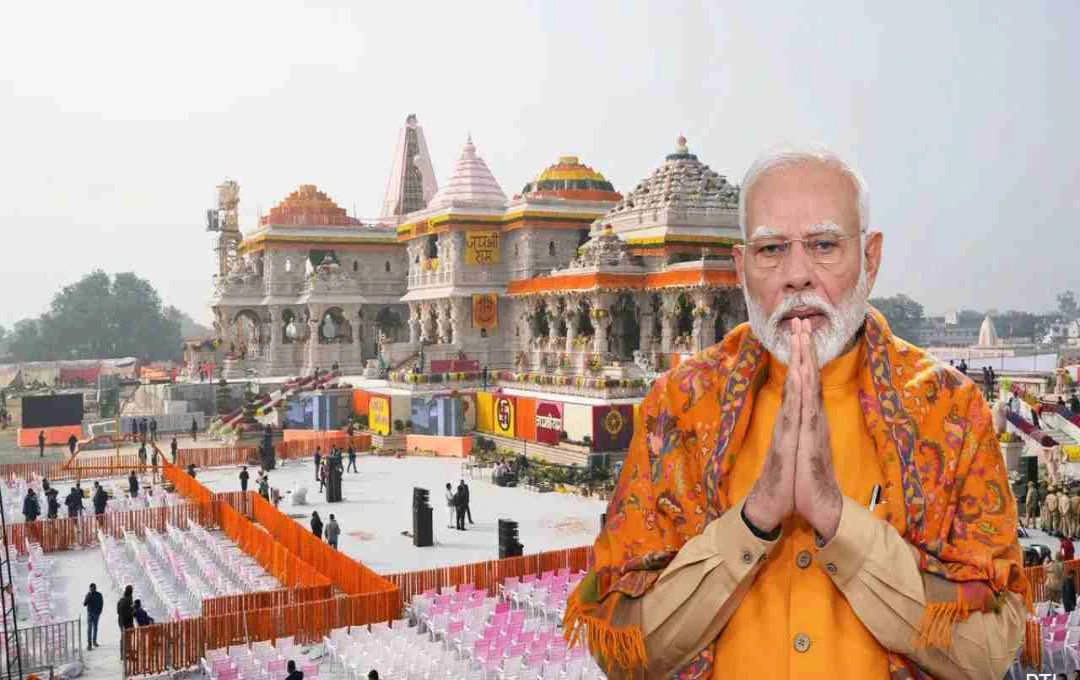 राम मंदिर के शिखर पर 22 फीट लंबा भगवा ध्वज फहराएंगे पीएम मोदी, दीपोत्सव में पर्यटकों को लुभाएगी सरयू तट की अद्भुत छटा