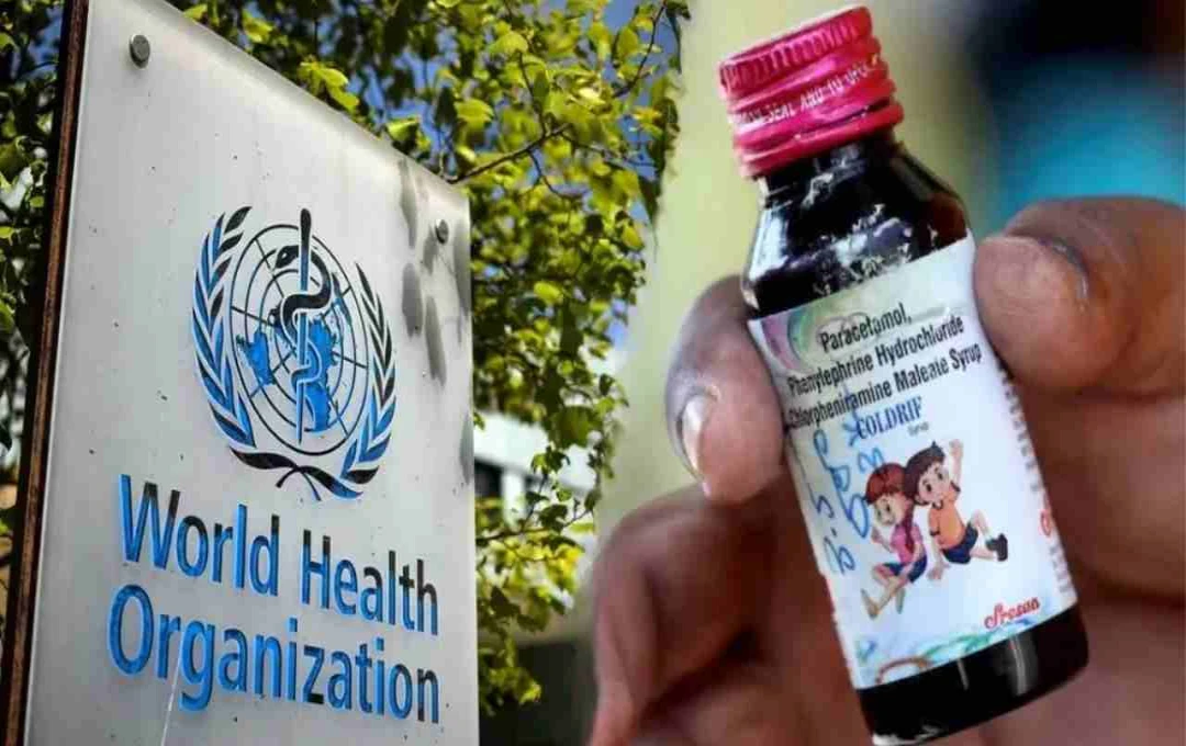 जहरीले कफ सिरप विवाद पर FDA का जवाब: 'अमेरिका नहीं भेजे गए कोल्ड्रिफ कफ सीरप'