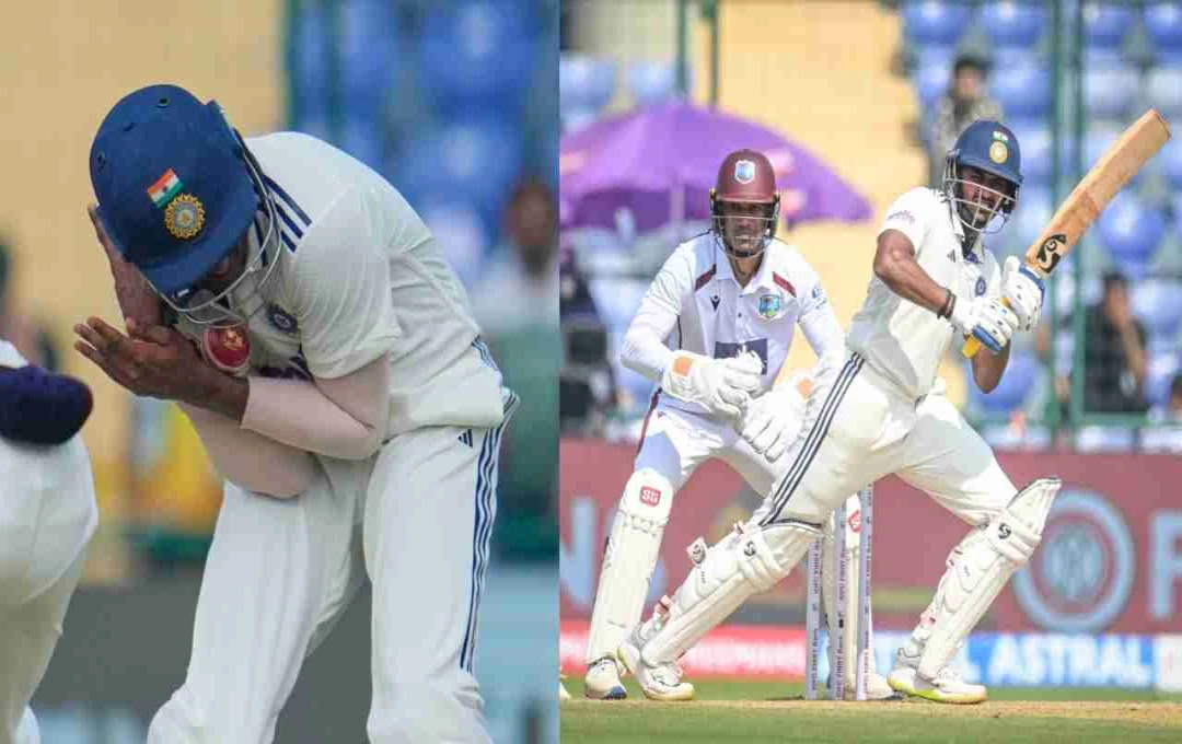 Sai Sudharsan Suffers Hand Injury in West Indies Test; India Awaits Quick Recovery