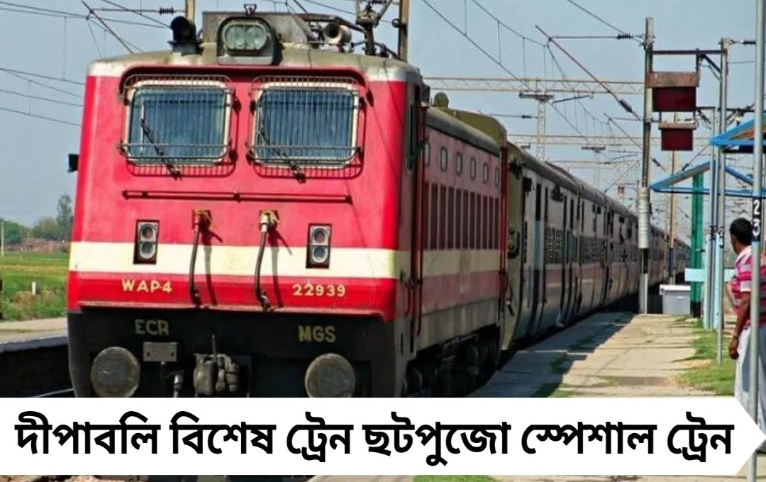 দীপাবলি ও ছটপুজোয় বাড়ি ফেরা যাত্রীদের জন্য বিশেষ ট্রেন পরিষেবা, ঘোষণা পূর্ব রেলের