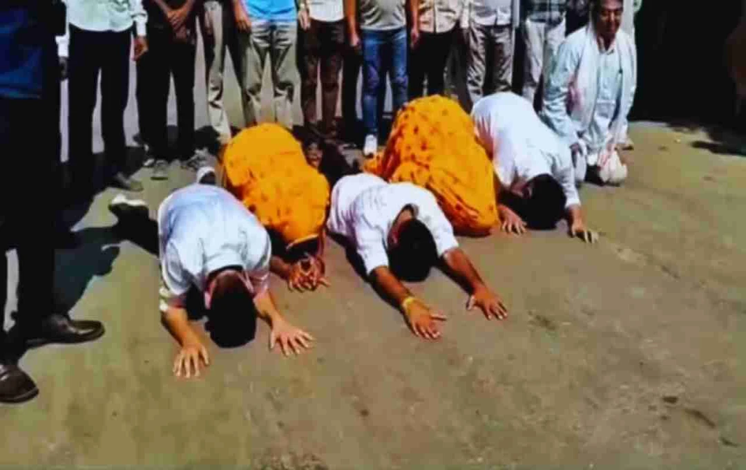 अंता उपचुनाव: दंडवत प्रणाम कर नरेश मीणा ने किया नामांकन, जनता से मांगा आशीर्वाद