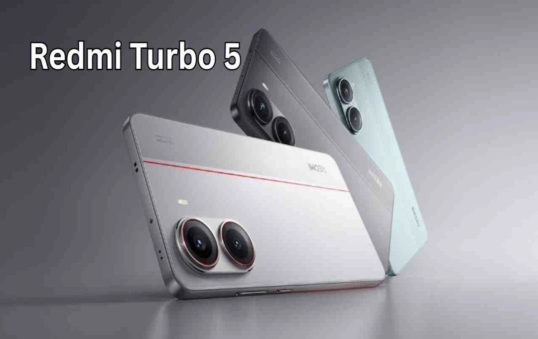 Redmi Turbo 5: एक बार चार्ज करने पर लंबे समय तक चलेगी बैटरी, जाने कब होगा लॉन्च?