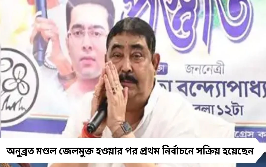 অনুব্রত মণ্ডল: জেলমুক্তির পর প্রথম ভোট, কৌশলে ফিরবেন দুবরাজপুর কেন্দ্র
