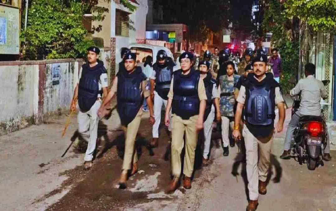 ग्वालियर में अंबेडकर मूर्ति विवाद के चलते हाई अलर्ट, 3000 से अधिक जवान तैनात