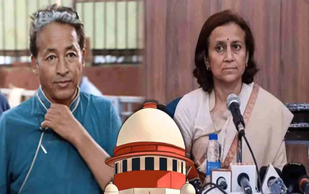 लद्दाख हिंसा मामला: सोनम वांगचुक की पत्नी याचिका में करेंगी संशोधन, 29 अक्तूबर को होगी सुप्रीम कोर्ट में सुनवाई