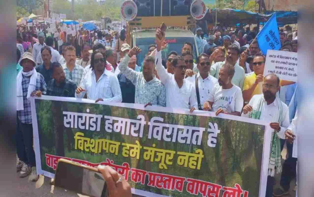 झारखंड: सारंडा सेंचुरी मामले में आदिवासी समुदाय का संघर्ष, 25 अक्टूबर को नाकेबंदी का ऐलान