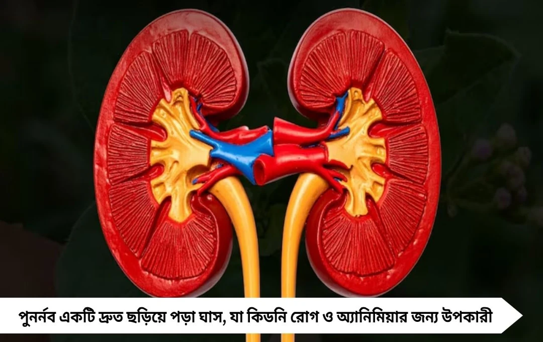 Kidney Problem & Anaemia: পুনর্নব শাকের রস সারায় কিডনি ও রক্তাল্পতা
