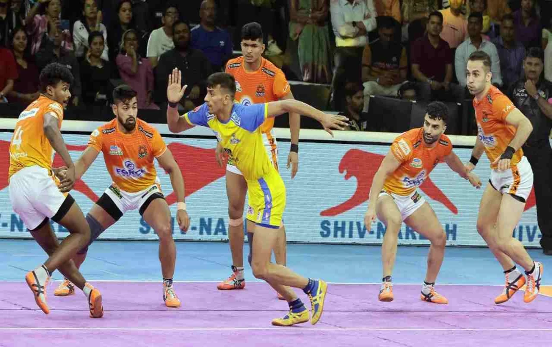 প্রো কবাডি লিগ 2025: পুনেরি পল্টন সরাসরি ফাইনালে, প্লে-অফের দৌড় তীব্র