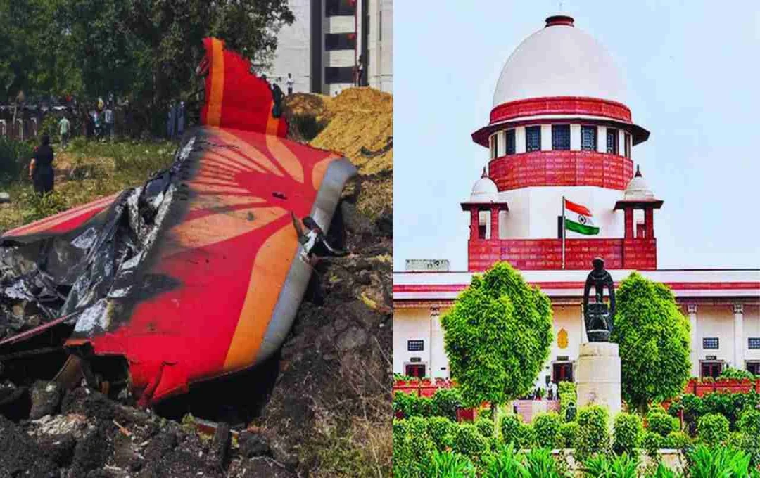 अहमदाबाद विमान हादसा: पायलट के पिता ने सुप्रीम कोर्ट में दायर की याचिका, दोबारा जांच की मांग