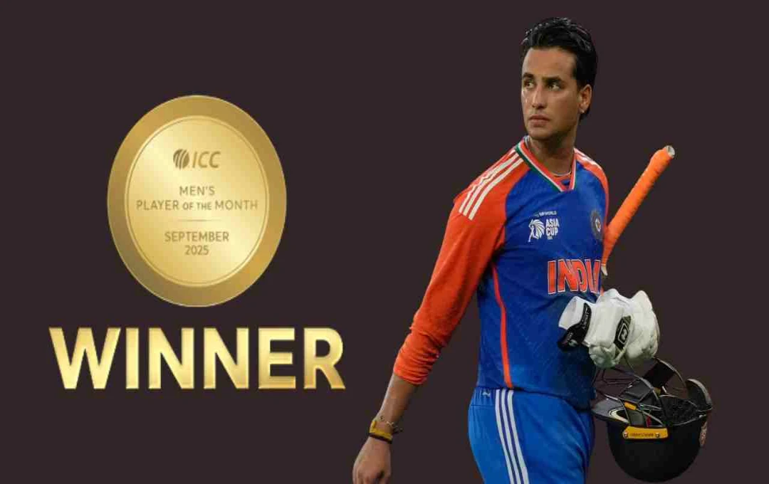 अभिषेक शर्मा ने जीता 'आईसीसी प्लेयर ऑफ द मंथ अवार्ड', एशिया कप में धमाकेदार प्रदर्शन का मिला सम्मान 