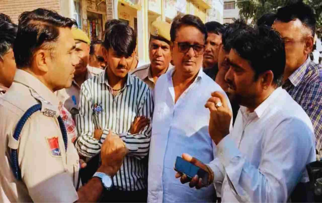जालोरमध्ये वाळूच्या वादातून जुने वैमनस्य उफाळले, हॉटेलबाहेर स्कॉर्पिओची तोडफोड; गुंडांचा हल्ला