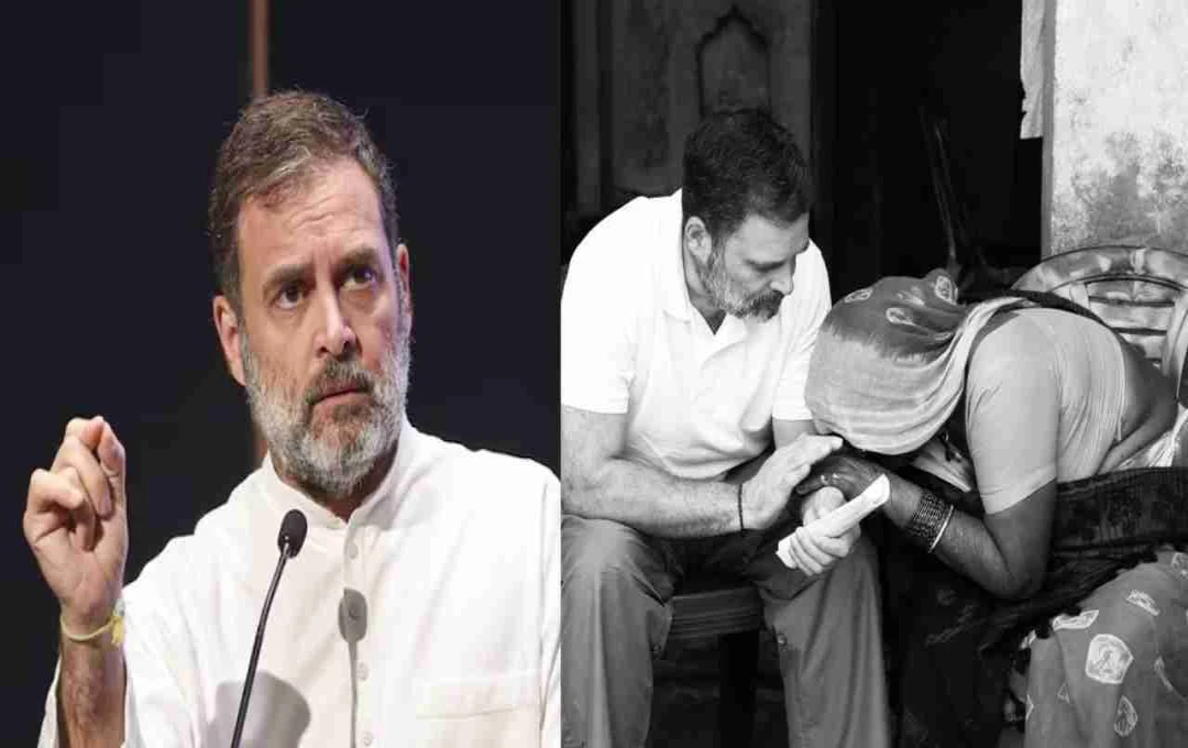Dalit Hariom Valmiki Murder: Political Firestorm Erupts in UP as Rahul Gandhi Demands Justice