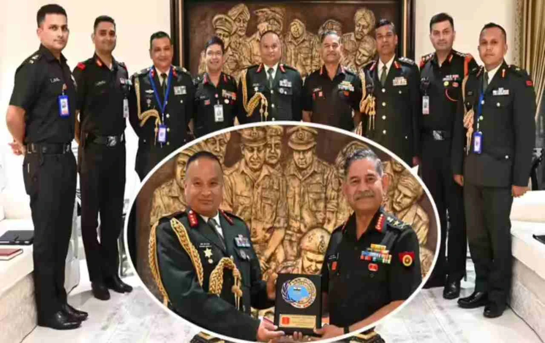 नेपाली सेना से मिले जनरल उपेंद्र द्विवेदी: भारत-नेपाल रक्षा सहयोग को मजबूत करने पर हुई अहम चर्चा
