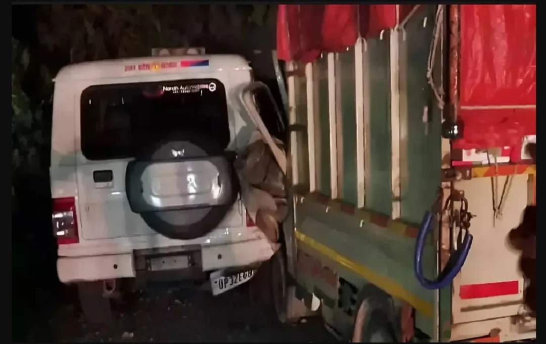 Uttar Pradesh Head Constable Killed in Fatal Highway Collision Near Sultanpur