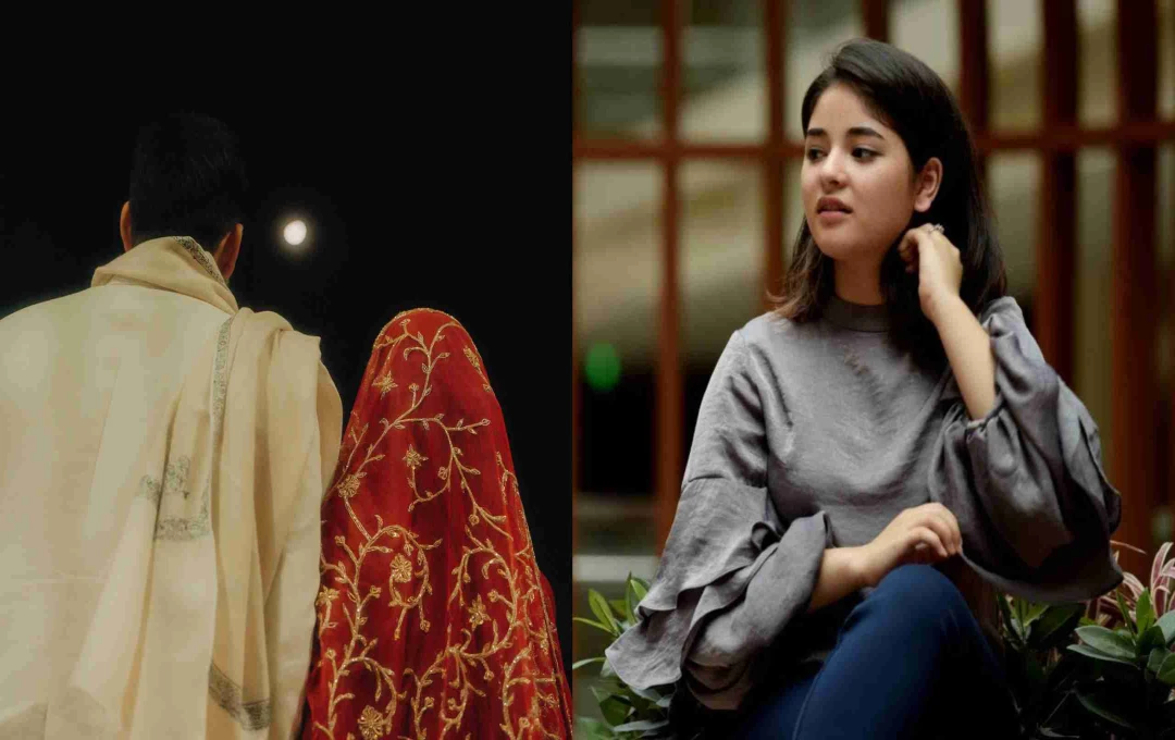 Zaira Wasim Wedding: जायरा वसीम ने की शादी, साझा की खूबसूरत तस्वीरें लेकिन पति का चेहरा रखा छिपाकर