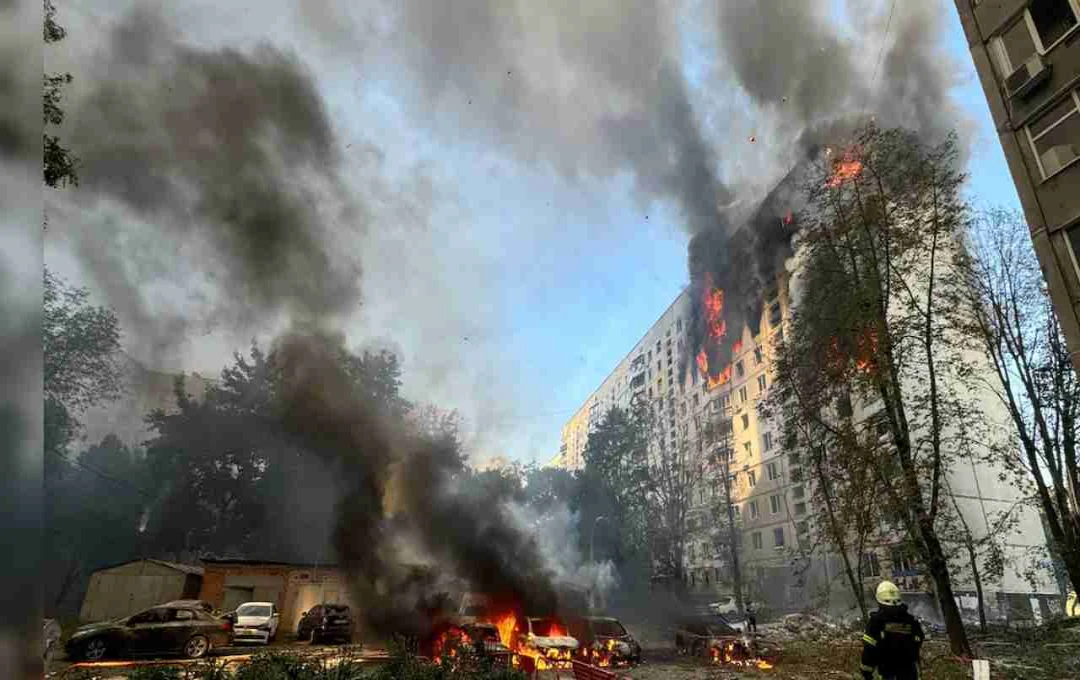 रूस का यूक्रेन पर भयानक ड्रोन हमला, बिजली ठिकाने ध्वस्त, 6 नागरिकों की मौत