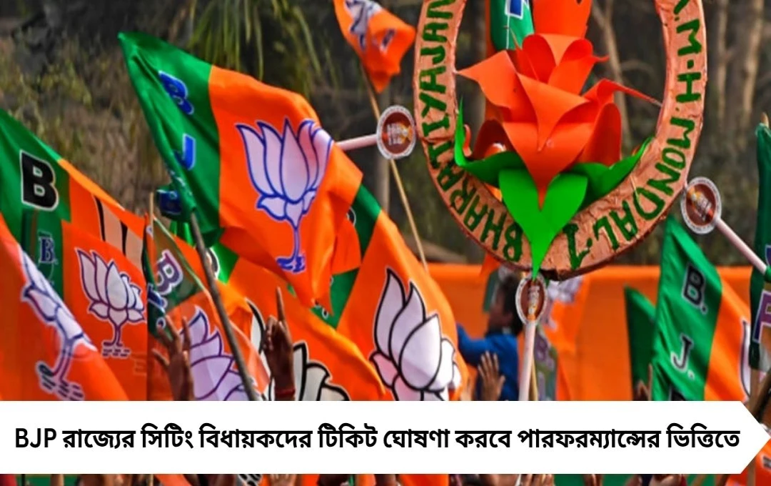 BJP: পারফরম্যান্সের ভিত্তিতে বাংলার বিধায়ক টিকিট পাবেন না