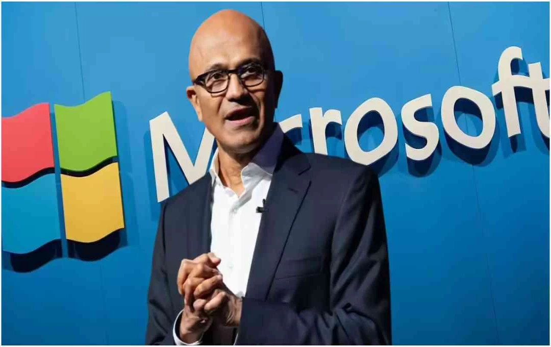 Microsoft CEO Satya Nadella's Income Jumps 22% to $96.5 Million in 2025