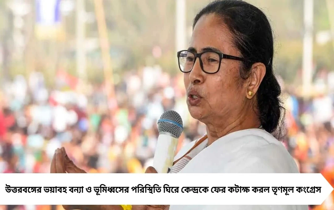 নীরবে বসে আছে প্রতিহিংসাপরায়ণ কেন্দ্র! উত্তরবঙ্গের বানভাসি পরিস্থিতি নিয়ে ফের কেন্দ্রকে তীব্র আক্রমণ তৃণমূলের
