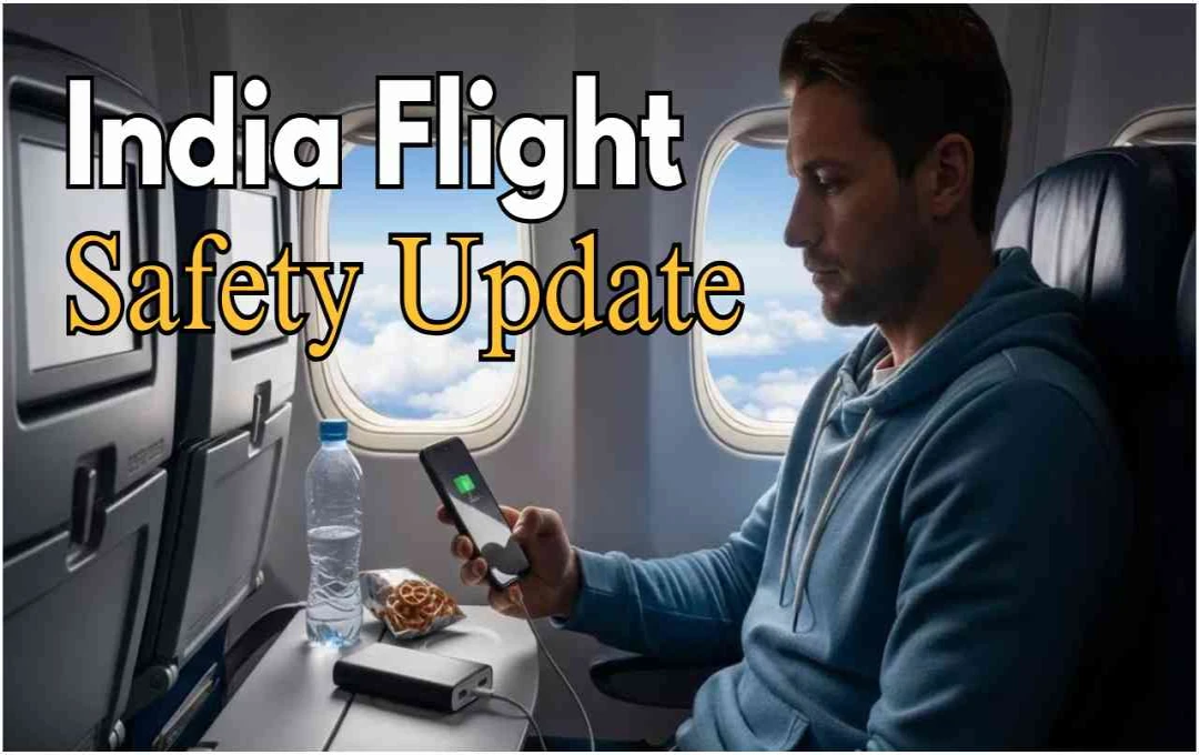 फ्लाइट में पावर बैंक बैन की तैयारी, DGCA जल्द जारी कर सकती है नई गाइडलाइन्स