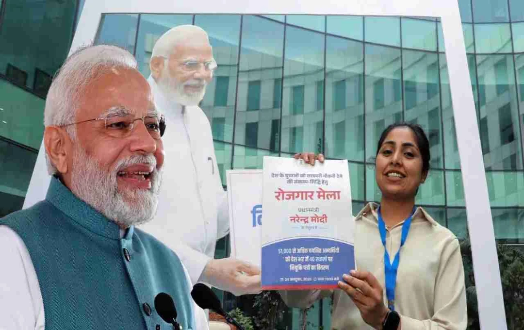 प्रधानमन्त्री मोदीद्वारा १७औँ रोजगार मेलामा ५१,००० नियुक्ति पत्र वितरण, युवा सशक्तिकरणमा जोड