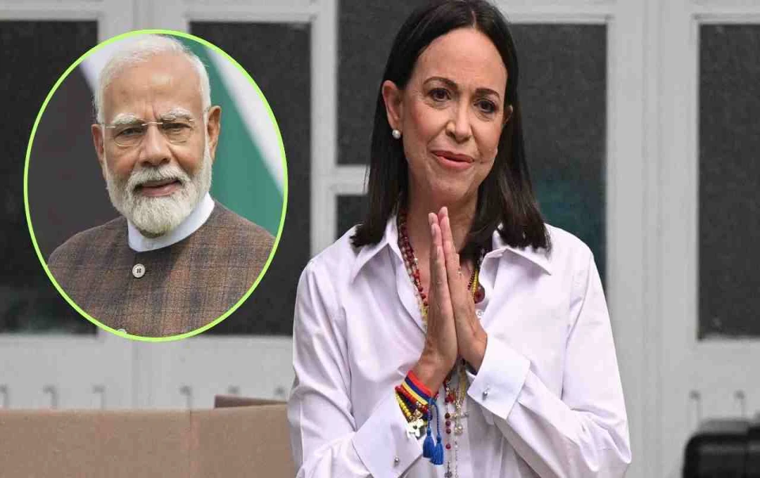वेनेजुएला की लोकतंत्र सेनानी माचादो ने पीएम मोदी को किया आमंत्रित, भारत को बताया लोकतंत्र का उदाहरण