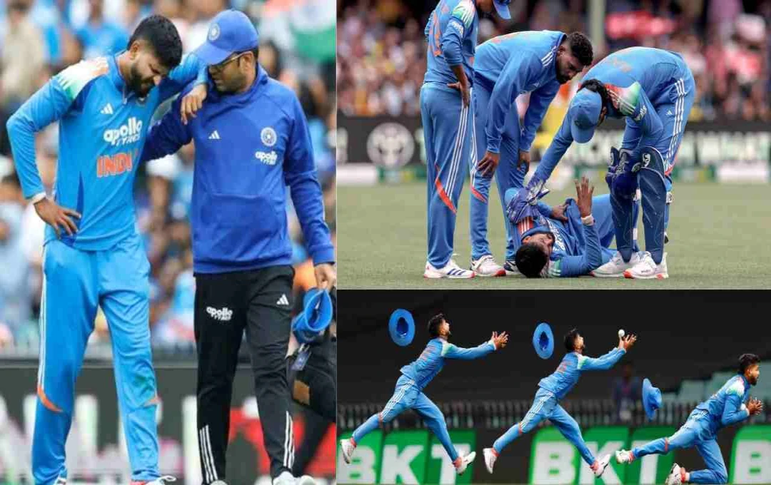 श्रेयस अय्यर की पसलियों में लगी गंभीर चोट, सिडनी के ICU में भर्ती; जानिए उनकी सेहत से जुड़ा ताजा अपडेट