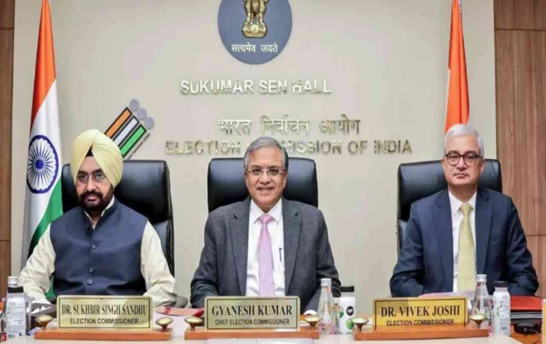 चुनाव आयोग का बड़ा ऐलान: बिहार की तरह अब 12 और राज्यों में लागू होगा SIR, देशभर में दूसरे चरण की तैयारी शुरू