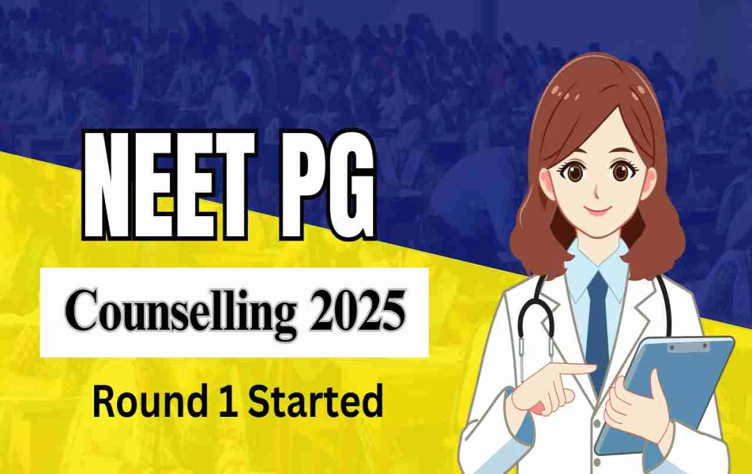 NEET PG Counselling 2025: राउंड 1 के लिए रजिस्ट्रेशन शुरू, ऑल इंडिया कोटा सीटों के लिए उम्मीदवार करें ऑनलाइन आवेदन
