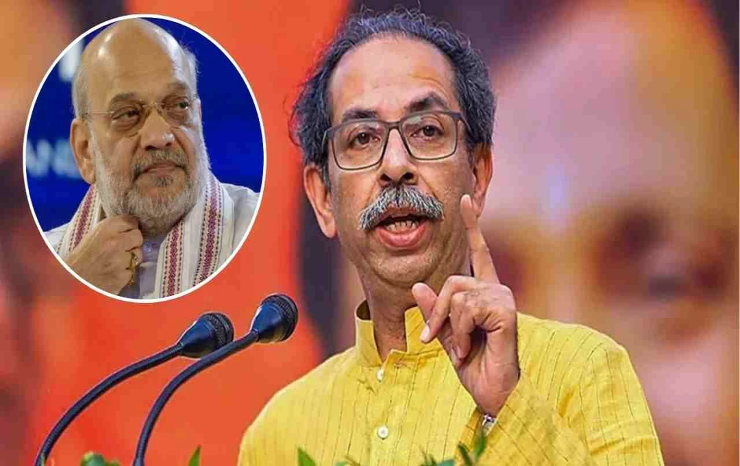 महाराष्ट्र में सियासी गर्मी: उद्धव ठाकरे ने अमित शाह को कहा ‘एनाकोंडा’, BJP ने किया पलटवार