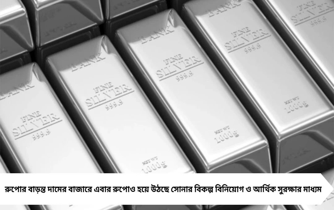 সোনা নয়, রুপো বন্ধকেও মিলবে লোন! এপ্রিল থেকে নতুন নিয়ম আনছে রিজার্ভ ব্যাঙ্ক