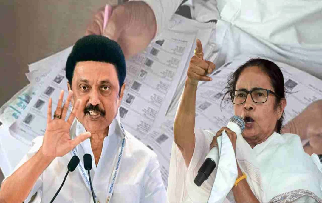 Special Intensive Revision: 12 राज्यों में वोटर लिस्ट रिवीजन शुरू, ममता और स्टालिन ने EC पर उठाए सवाल