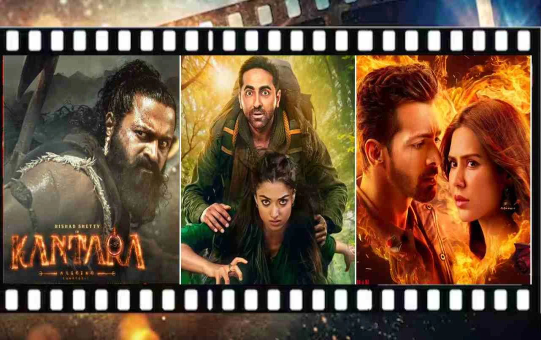 दिवालीपछि बक्स अफिसमा 'थामा' को १०० करोड पार, 'कान्तारा १' ६०० करोड नजिक; अन्य फिल्मले पनि कमाए राम्रो