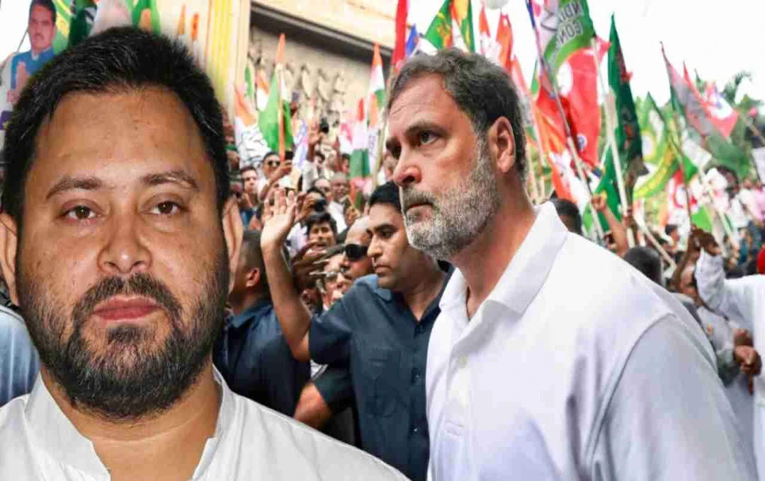 বিহার নির্বাচন 2025: রাহুল গান্ধীর সক্রিয়তায় মহাজোটের প্রচারে নতুন গতি, তেজস্বীর পাশে শক্তিশালী 'কান্ডারি'