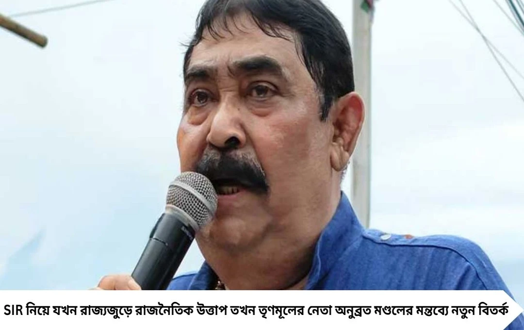 ‘কোনও সমস্যা নেই’, SIR ইস্যুতে অনুব্রতর অবস্থান ঘিরে চর্চা তুঙ্গে