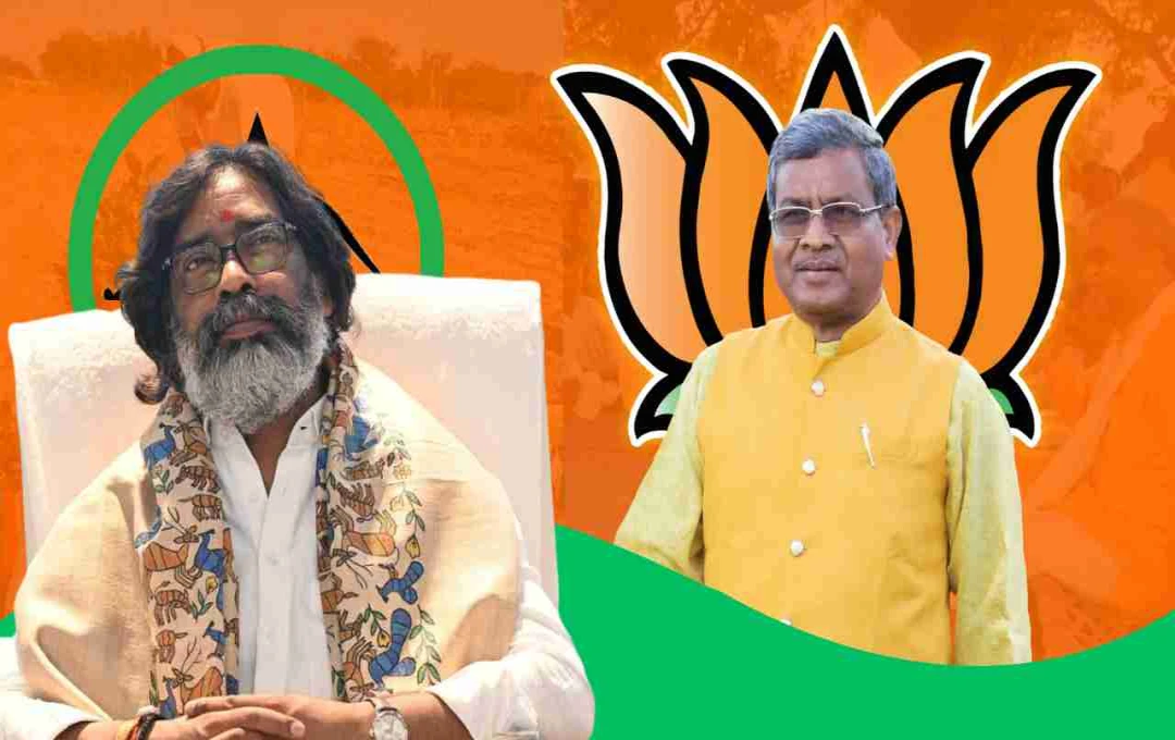 Jharkhand: घाटशिला में सियासी पलटवार! हेमंत सोरेन की मौजूदगी में BJP के दिग्गज नेता झामुमो में हुए शामिल