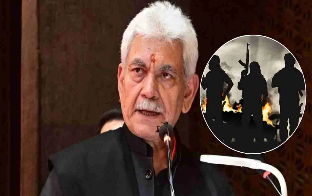 जम्मू-कश्मीर में आतंकवाद के खिलाफ बड़ा एक्शन, एलजी मनोज सिन्हा ने दो शिक्षकों को किया बर्खास्त
