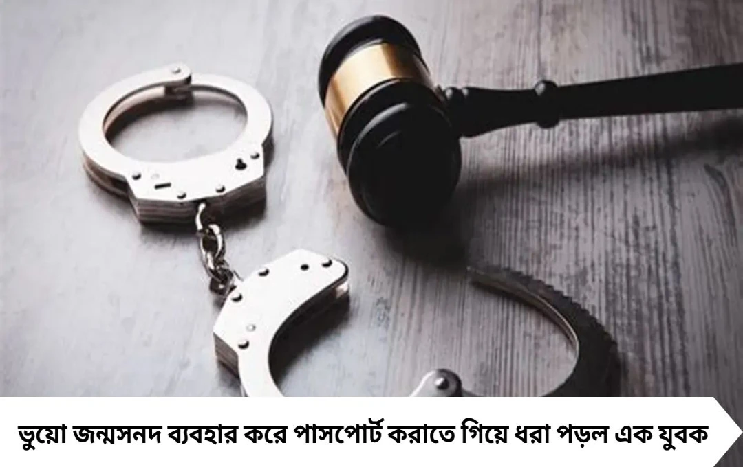 ভুয়ো জন্মসনদে পাসপোর্টের আবেদন, কলকাতায় যুবক গ্রেপ্তার