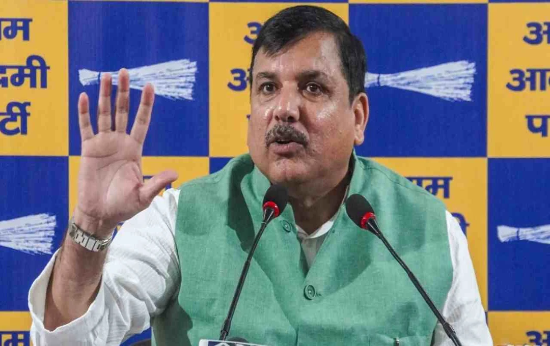 'भाजपा-जेडीयू की सरकार सिर्फ पोस्टर बदलती है, हालत नहीं' - संजय सिंह का बड़ा हमला