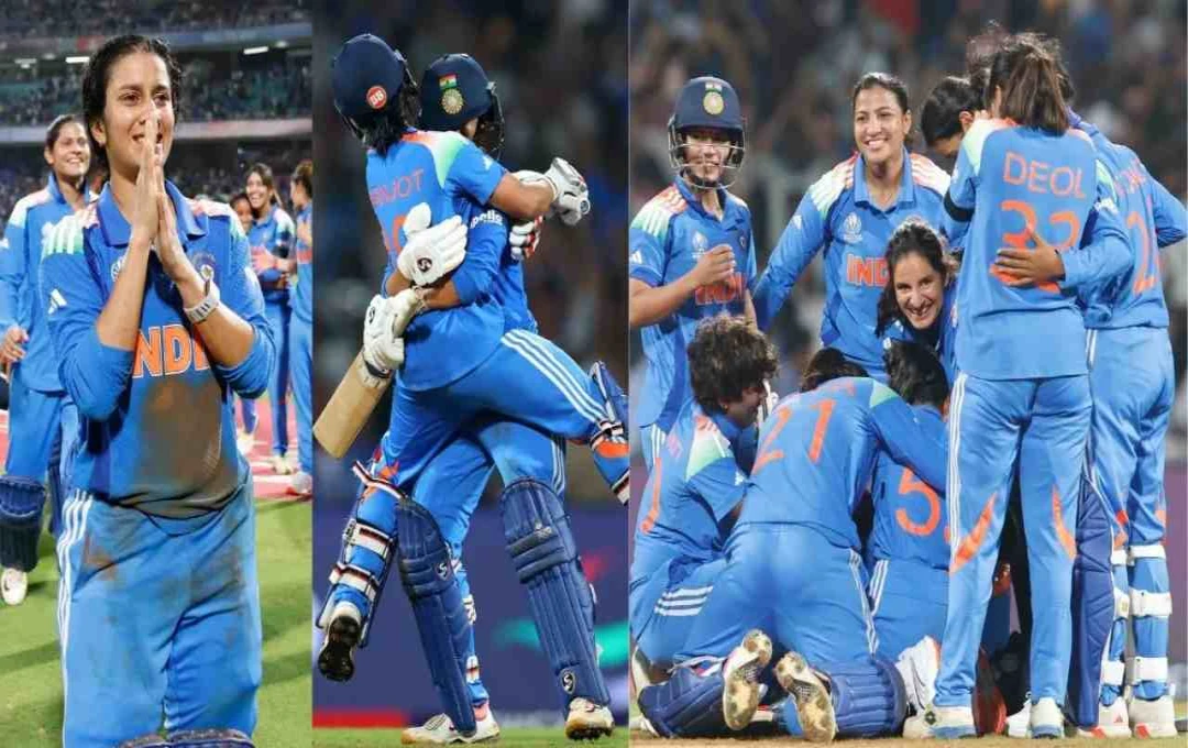 भारत ने रचा इतिहास: महिला वर्ल्ड कप सेमीफाइनल में ऑस्ट्रेलिया को हराकर किया सबसे बड़ा रन चेज़, टूटे कई बड़े रिकॉर्ड्स