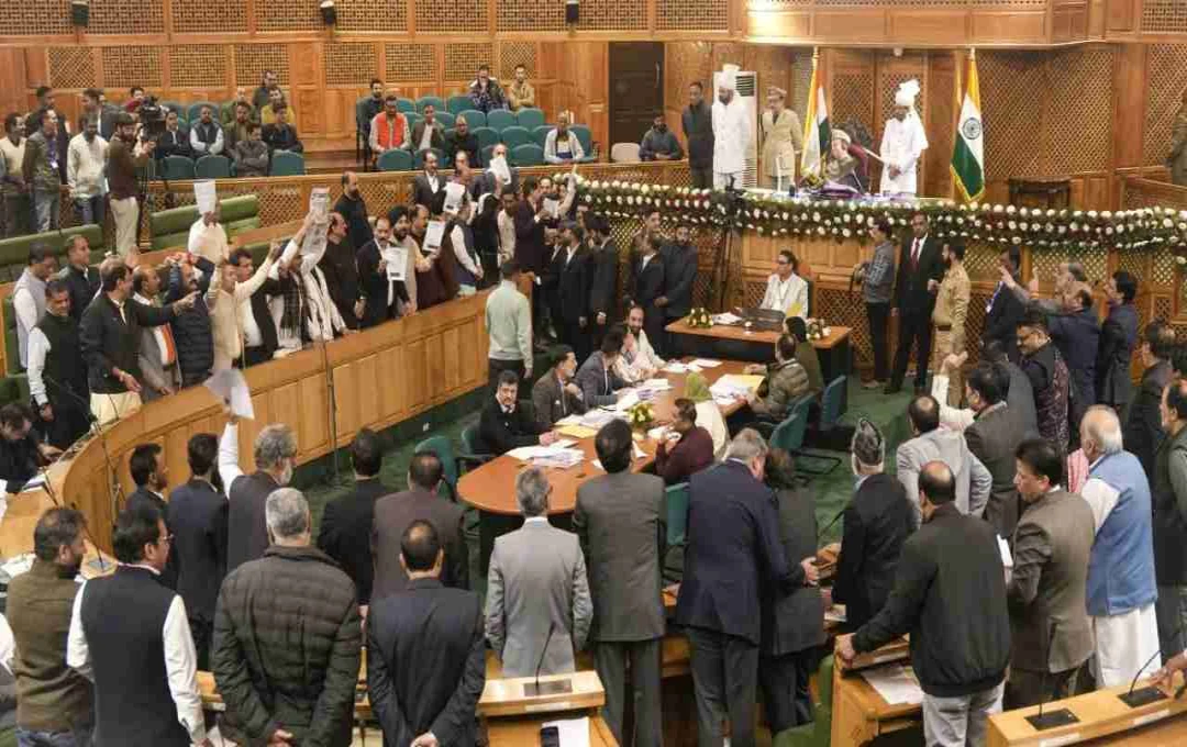 जम्मू-कश्मीर विधानसभा सत्र खत्म, अध्यक्ष ने कार्यवाही अनिश्चित काल के लिए की स्थगित