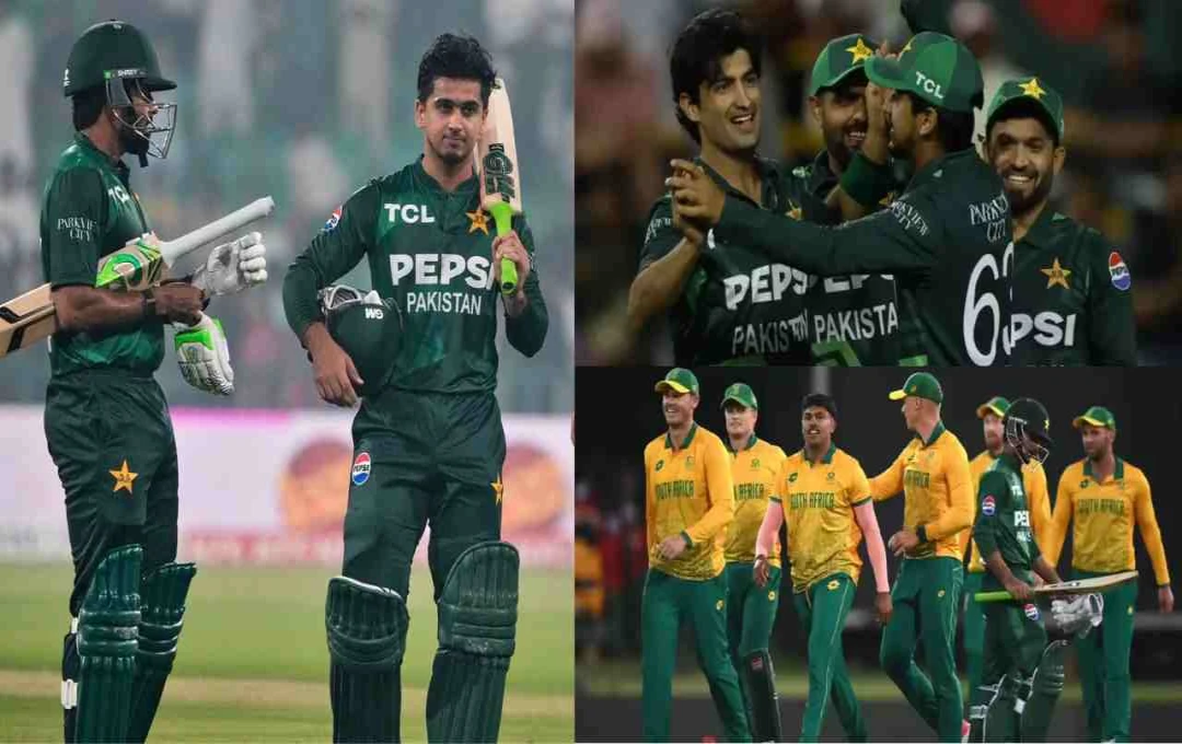 দ্বিতীয় টি-টোয়েন্টিতে দাপুটে জয় পাকিস্তানের, দক্ষিণ আফ্রিকার বিপক্ষে সিরিজে ১-১ সমতা
