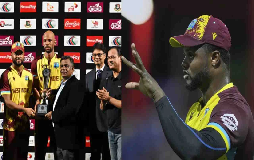 वेस्टइंडीज का धमाका: रोमारियो शेफर्ड की हैट्रिक से बांग्लादेश का सूपड़ा साफ, टी20 सीरीज पर 3-0 से किया कब्जा