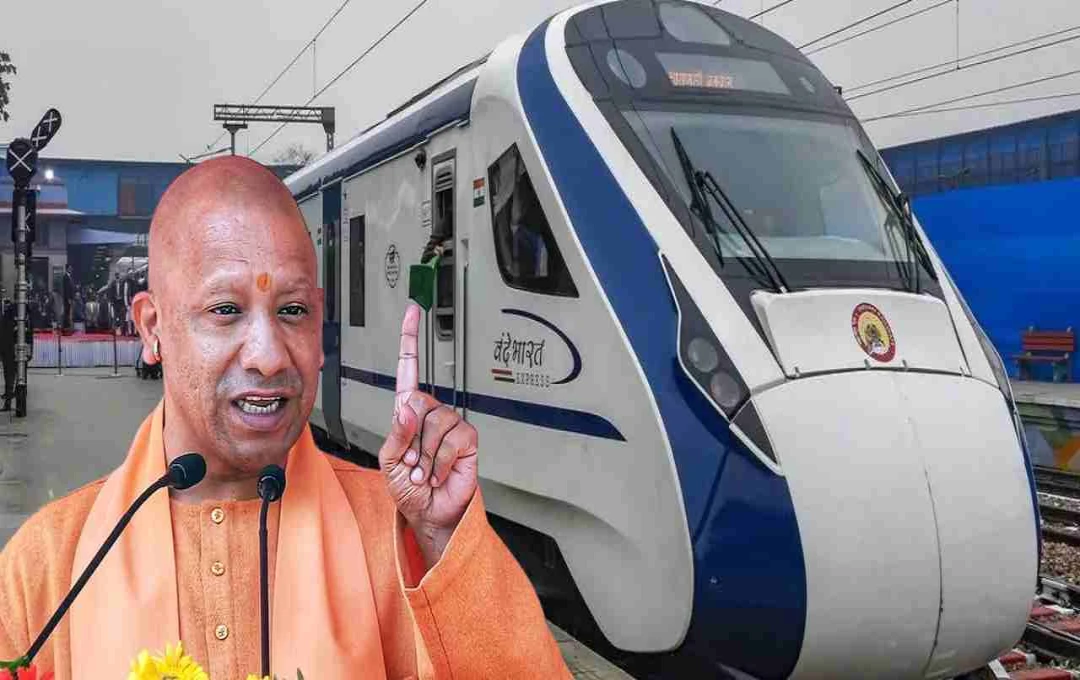 UP को मिली दो नई वंदे भारत एक्सप्रेस: लखनऊ–सहारनपुर और वाराणसी–खजुराहो के बीच 7 नवंबर से दौड़ेंगी सुपरफास्ट ट्रेनें