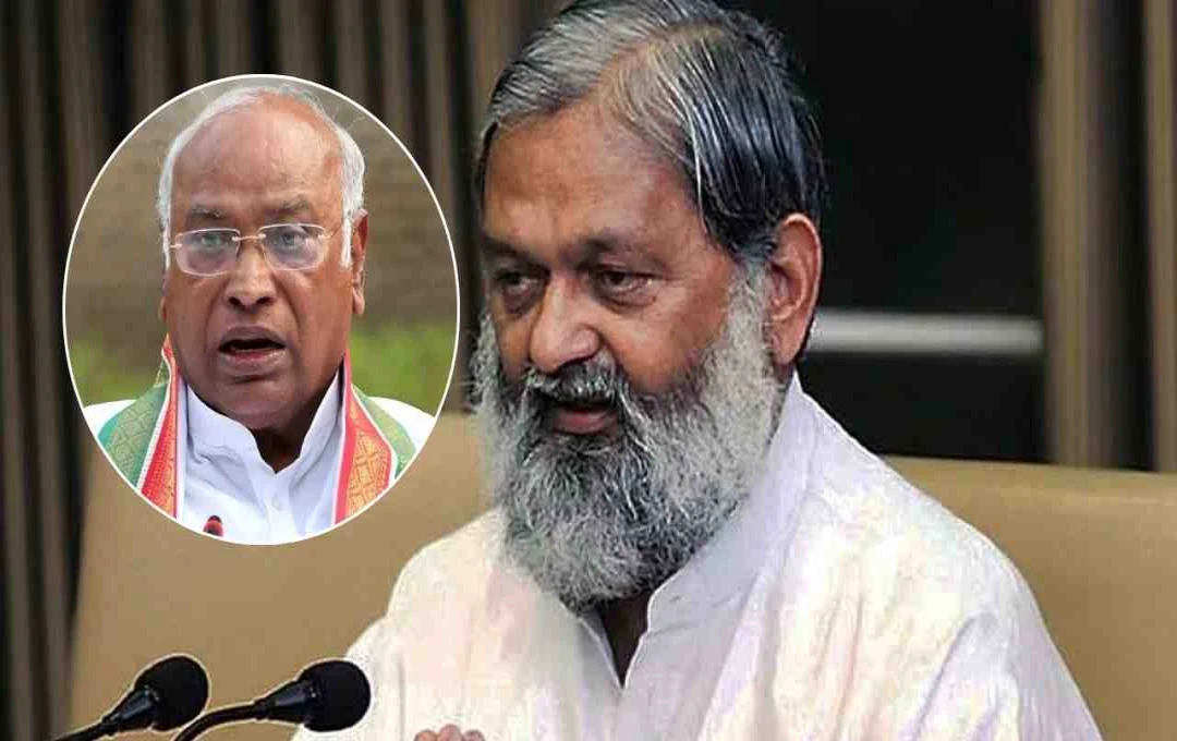 अनिल विज का तंज: कांग्रेस को RSS से वैसा डर जैसे उल्लू को रोशनी से