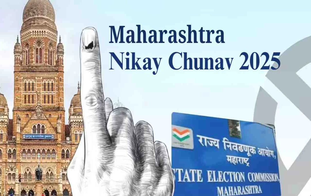Maharashtra Nikay Chunav 2025: आज हो सकता है निकाय चुनावों का ऐलान, शाम 4 बजे SEC करेगी प्रेस कॉन्फ्रेंस